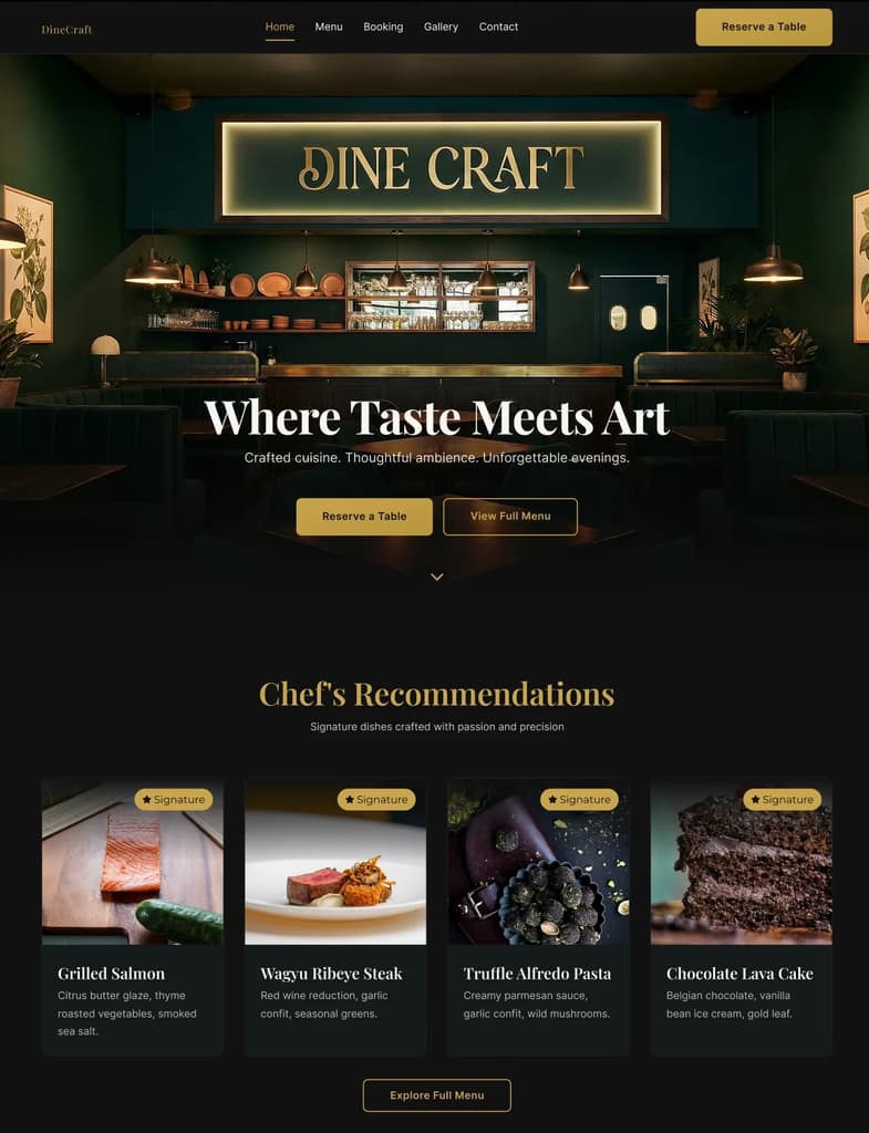 DineCraft